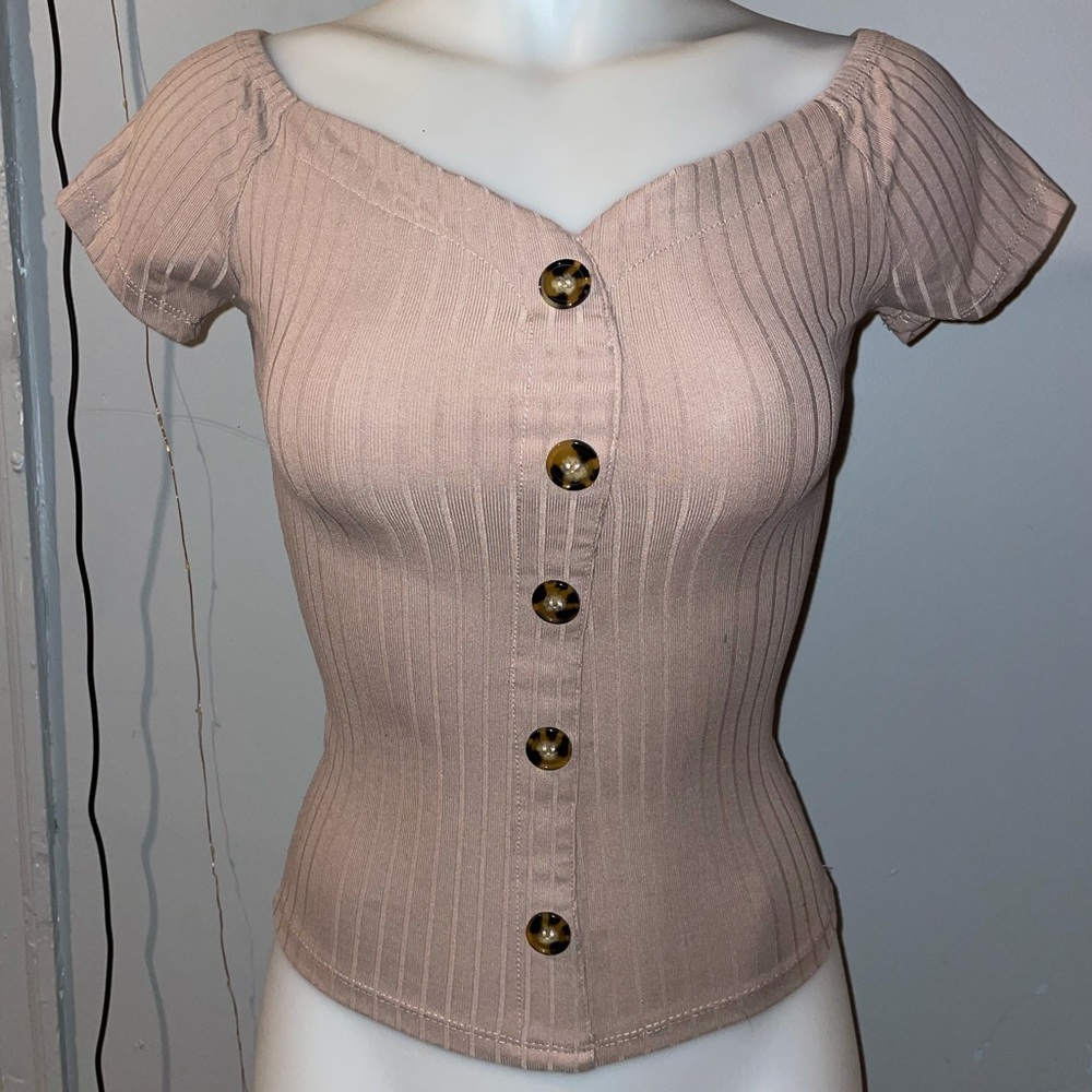 Cream color top from Rue21